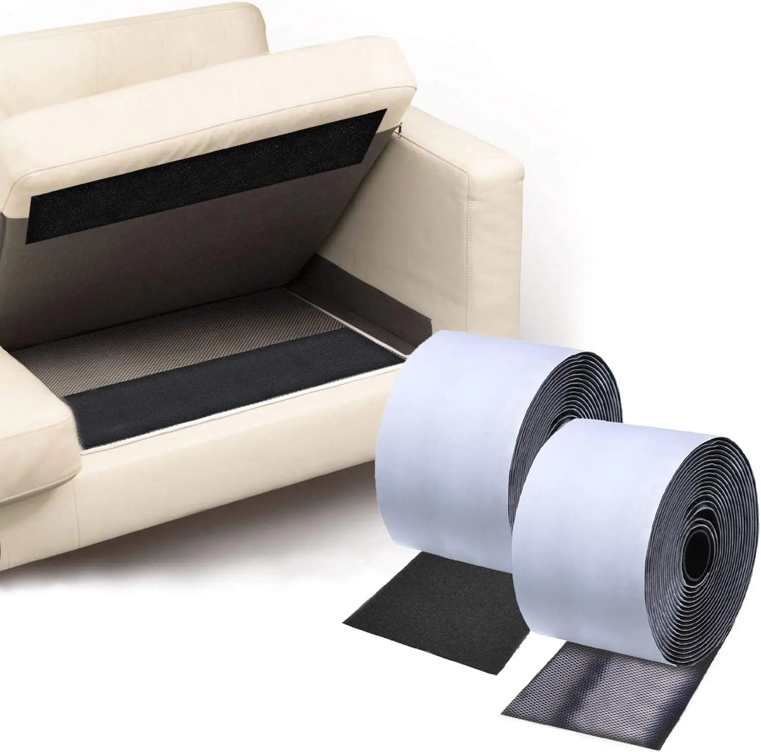 stop couch cushions  from sliding