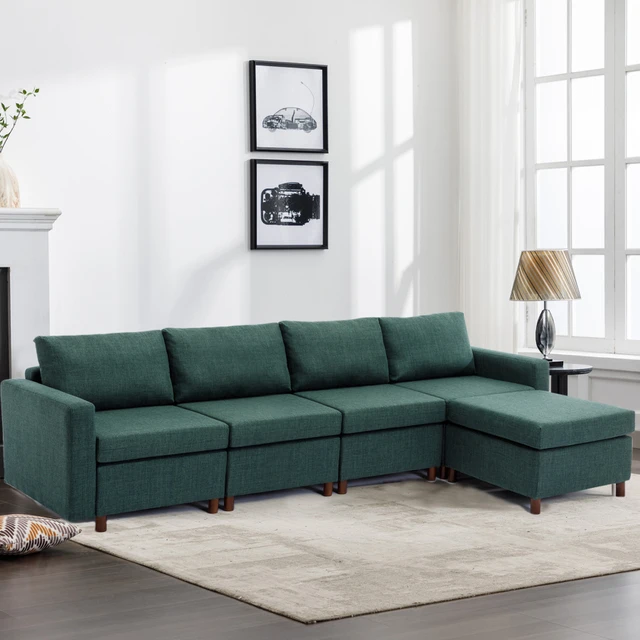 couch with non  removable cushions