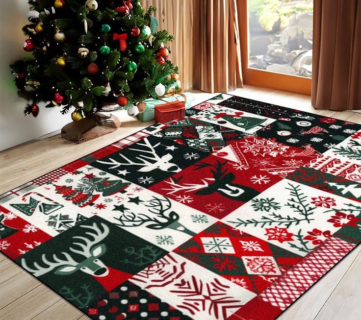 Christmas carpet