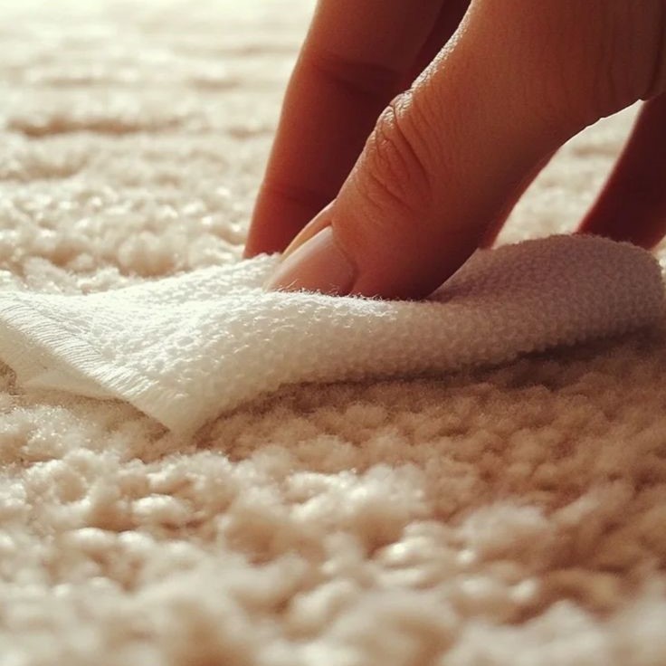 how to clean carpet without vacuum