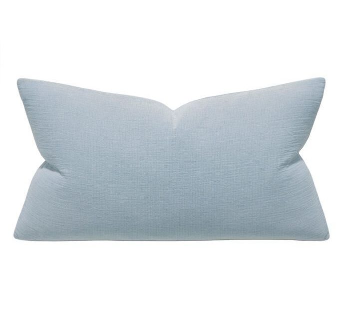 blue pillow