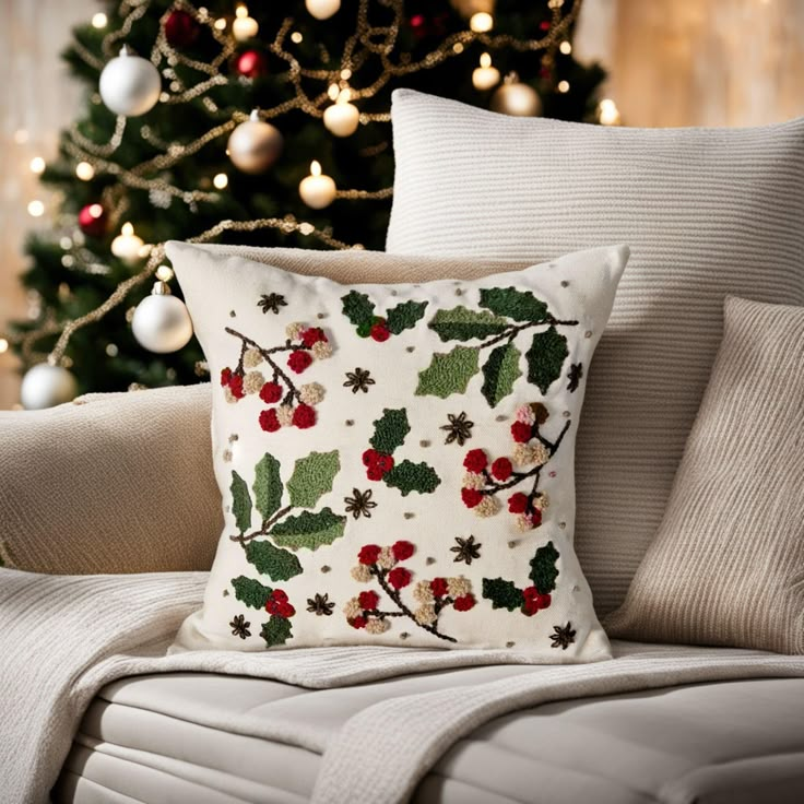 christmas pillow cover