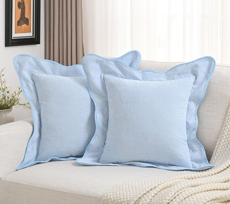 blue pillow