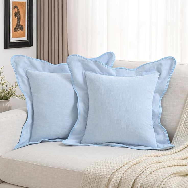 blue pillow